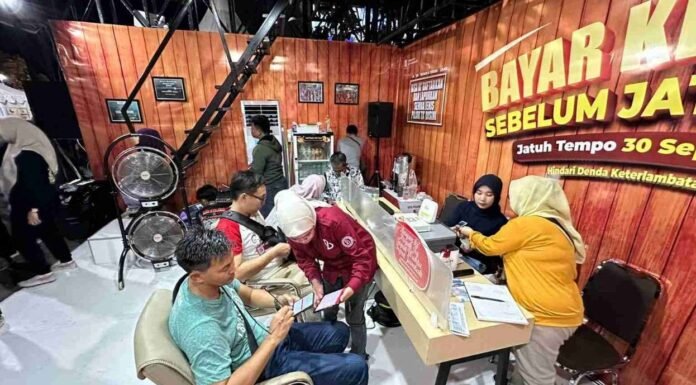 Booth Bapenda Makassar di F8 Lampaui Target Transaksi Pembayaran PBB, Capai Rp2,1 M