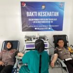 Satlantas Polres Wajo Gelar Bakti Kesehatan Donor Darah, Peringati Hari Lalu Lintas Bhayangkara ke 69