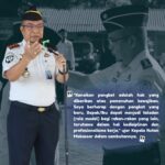 Rutan Kelas I Makassar Gelar Apel Pagi dan Penyematan Kenaikan Pangkat Pegawai
