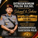 Ucapan Selamat Mengalir Dari Krimsus Polda Sulsel kepada Kombes Setiadi Sulaksono Atas Jabatan Baru di Bareskrim Polri
