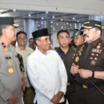 Jaksa Agung RI Tiba di Palu untuk Kunjungan Kerja, Wakapolda Sulteng Turut Hadir Sambut Kedatangan